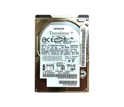 07N8327 - IBM 40GB 4200RPM 2.5" IDE HDD