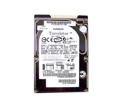 07N9481 - IBM 20GB 5400RPM IDE ATA-100 8MB 2.5" HDD