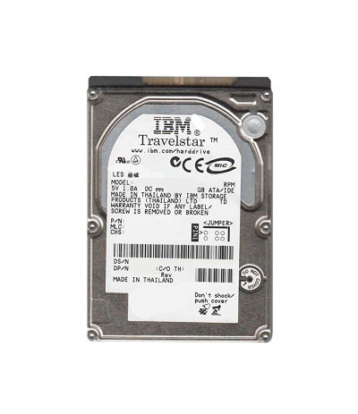 07N9482 IBM 40GB 5400RPM ATA 100 2.5 8MB Cache Travelstar Hard Drive for laptops