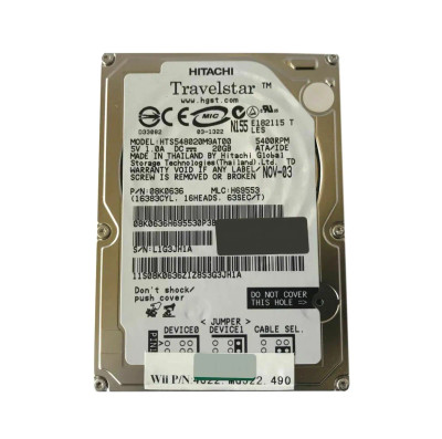 08K0636 - Hitachi 20GB 5400RPM IDE ATA-100 8MB 2.5" HDD