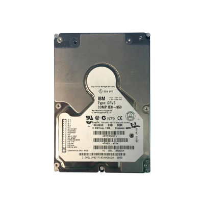 09L1492 - IBM 9.1GB 10000RPM Ultra160 SCSI 80-Pin 3.5" HDD