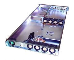 Supermicro SuperChassis CSE-842XTQ-R606B 4U Rackmount Server Chassis, 600W, Black - Compatible with server racks