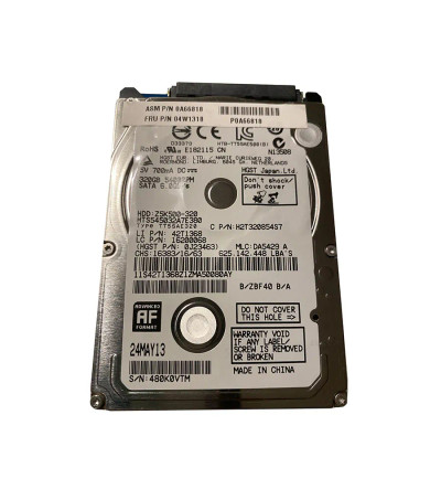 0A66818 - Lenovo 320GB 5400RPM SATA 2.5" HDD