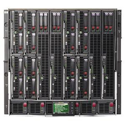 HP BLc7000 Enclosure 3 Phase International with 6 Power Supply 6 Fan 16 ICE Blade Edition License - Compatible