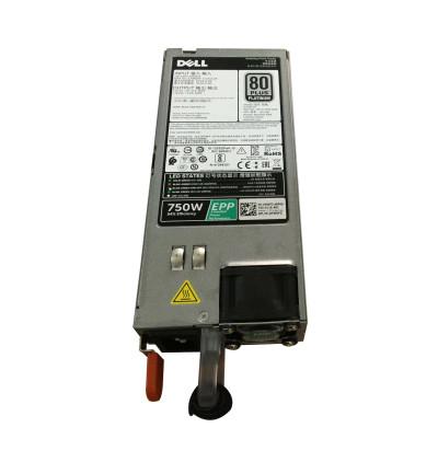 0Y9VFC - Dell 750W 80-Plus Platinum AC Power Supply