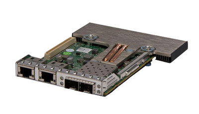 Dell Broadcom 57800S Quad-Port Network Daughter Card for PowerEdge R620, 165T0, compatible with 10GbE SFP and 1GbE ports