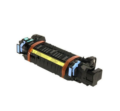 HP Fusing Assembly 110V for LaserJet CP3525/CM3530 Series Printer - Genuine HP part for printer maintenance.