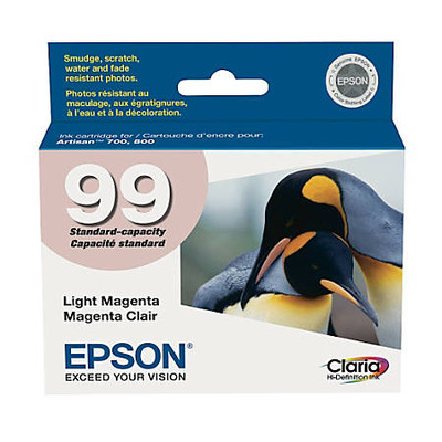 Epson Claria Light Magenta Ink Cartridge for T099620 - Printer Ink Cartridge - Compatible with Epson Printers