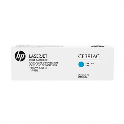 CF381AC - HP Cyan LaserJet Toner Cartridge