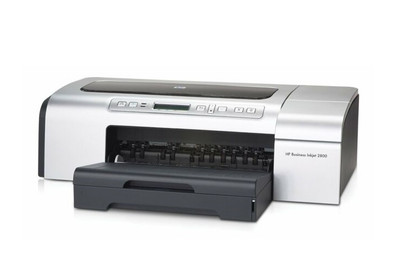 HP Business InkJet 2800 Color Printer in Black, SKU C8174A#ABA, for professional printing tasks