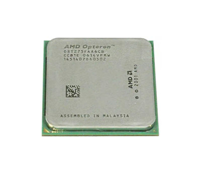 HP 2.20GHz 1000MHz 2MB Cache Socket 940 AMD Opteron 275 Processor for ProLiant DL360p Gen8 servers