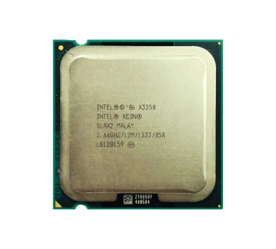 BX80569X3350 - Intel Xeon X3350 Quad Core 2.66GHz 1333MHz FSB 12MB L2 Cache Socket LGA775