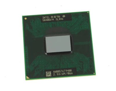 Intel Core T9400 2 DUO 2.53GHz processor for Socket P MOBILE - BX80576T9400 - compatible with laptops