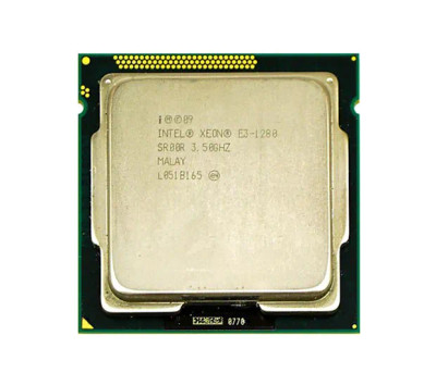 Intel Xeon E3-1280 Quad Core 3.50GHz Processor for LGA1155 - BX80623E31280 - Server CPU