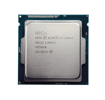 Intel Xeon E3-1246 v3 Quad Core Processor for FCLGA1150 - 3.50GHz, 8MB Cache - Compatible with Servers