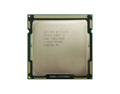 Intel Core i5-670 3.46GHz Desktop Processor LGA1156 - Dual Core, 4MB Cache - Compatible with Socket LGA1156 Desktops