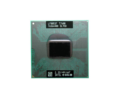 0HU020 - Dell 2.33GHz 667MHz FSB 4MB L2 Cache Intel Core 2 Duo T7600 Processor