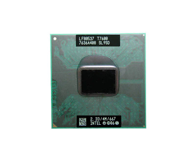 Dell 2.33GHz Intel Core 2 Duo T7600G Processor for laptops - SKU 0NK819