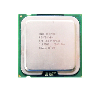 0UT710 - Dell 2.80GHz 800MHz FSB 1MB L2 Cache Intel Pentium 4 521 Processor