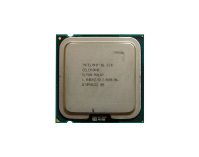 0YM140 - Dell 1.80GHz 800MHz FSB 512KB L2 Cache Intel Celeron 430 Processor