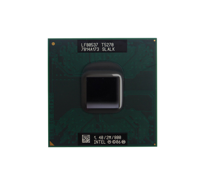 500005-001 - HP 1.40GHz 800MHz FSB 2MB L2 Cache Socket PGA478 Intel Core 2 Duo T5270 2-Core Processor