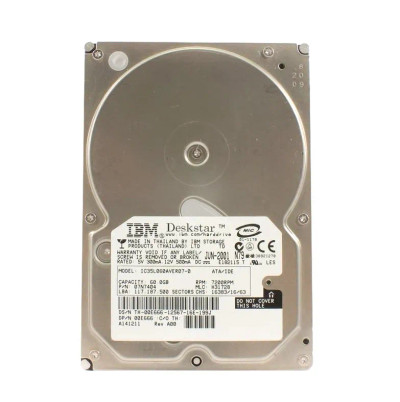 00E666 - Dell 60GB 7200RPM ATA/IDE 3.5" HDD