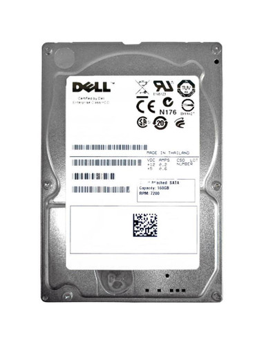 Dell 160GB 7200RPM SATA 3.5 Hard Drive for ProLiant DL360p Gen8 Servers