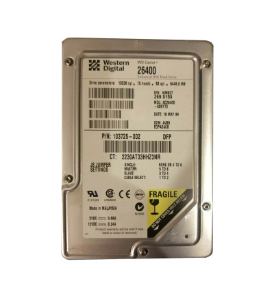 103725-002 - Compaq 6GB 5400RPM ATA-66 3.5" HDD