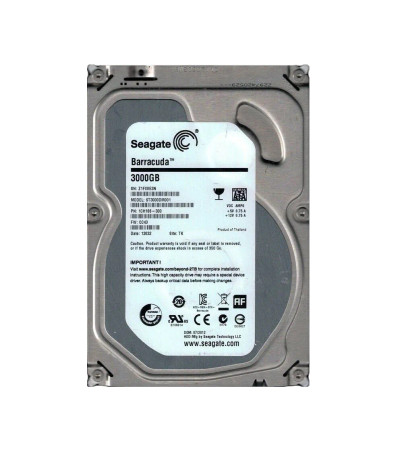 1CH166-300 - Seagate 3TB 7200RPM SATA 6Gb/s 64MB 3.5" HDD