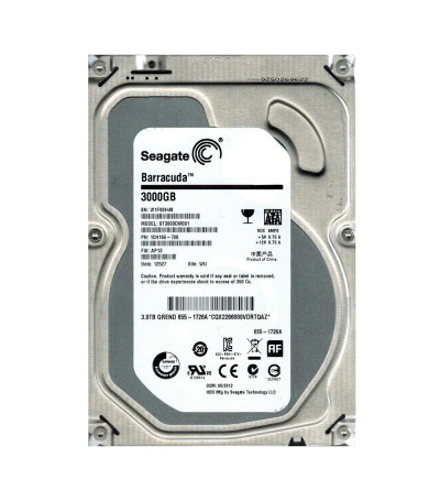 Seagate 3TB 7200RPM SATA 6Gb/s Hard Drive for 3.5-inch servers
