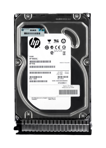 699835-001 - HP 500GB 7200RPM SATA 6Gb/s 3.5" HDD
