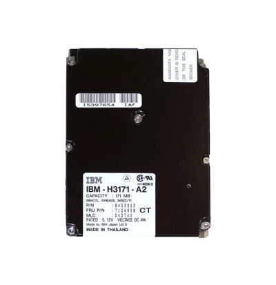IBM 171MB 3600RPM ATA/IDE 96KB Cache Hard Drive for 3.5-inch servers