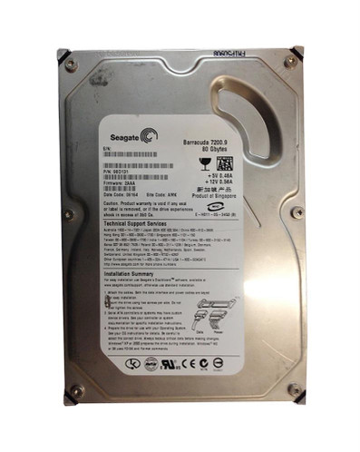 9BD131-700 - Seagate 80GB 7200RPM SATA 3Gb/s 3.5" HDD