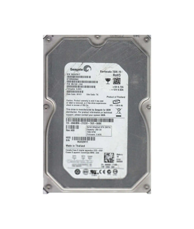 9BJ13E-034 - Seagate 250GB 7200RPM SATA 3Gb/s 3.5" HDD