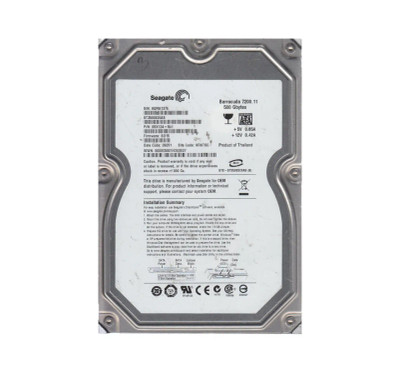 9BX134-501 - Seagate 500GB 7200RPM SATA 3Gb/s 3.5" HDD