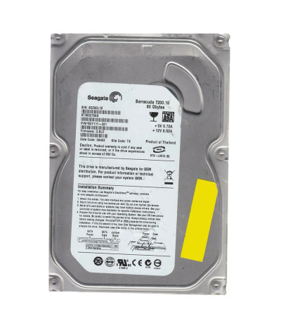 Seagate 80GB 7200RPM SATA 3.5 Hard Drive for ProLiant DL360p Gen8 Servers