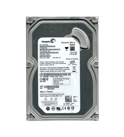 Seagate 250GB 7200RPM SATA 3.5 Hard Drive for ProLiant DL360p Gen8 Servers