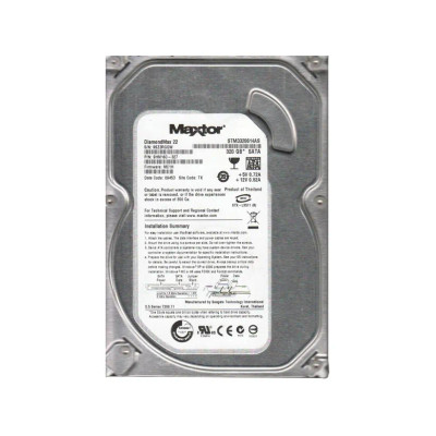 9HM16C-327 - Maxtor 320GB 7200RPM SATA 3Gb/s 16MB 3.5" HDD