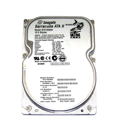 9P3006-301 - Seagate 15.3GB 7200RPM IDE 3.5" HDD