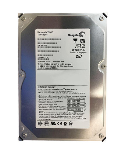 9W2002-178 - Seagate 120GB 7200RPM 2MB 3.5" IDE HDD