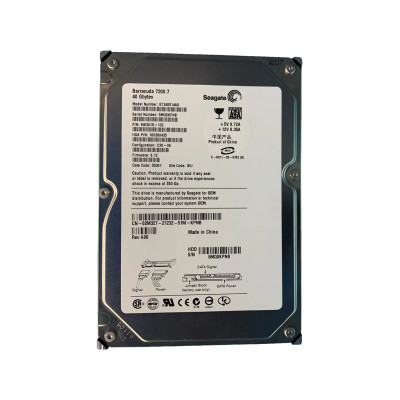 9W2015-133 - Seagate 40GB 7200RPM SATA 2MB 3.5" HDD