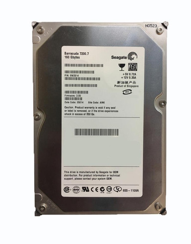 Seagate 160GB 7200RPM SATA 3.5 Hard Drive for Servers