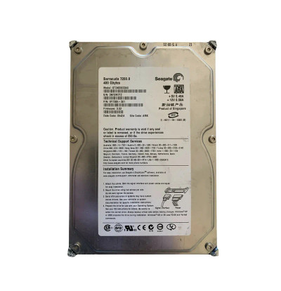 9Y7385-301 - Seagate 400GB 7200RPM SATA 8MB 3.5" HDD