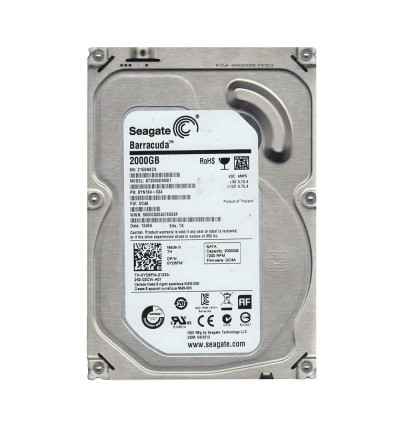 Seagate 2TB 7200RPM SATA 6Gb/s 3.5 Hard Drive for ProLiant DL360p Gen8 servers