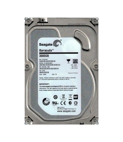 Seagate 3TB 7200RPM SATA 6Gb/s Hard Drive for Servers - 9YN166-505