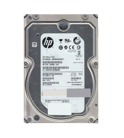 Seagate 2TB 7200RPM SATA 3.5 Hard Drive for ProLiant DL360p Gen8 Servers