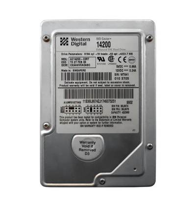 AC14200 - Western Digital 4.2GB 5400RPM EIDE 3.5" HDD