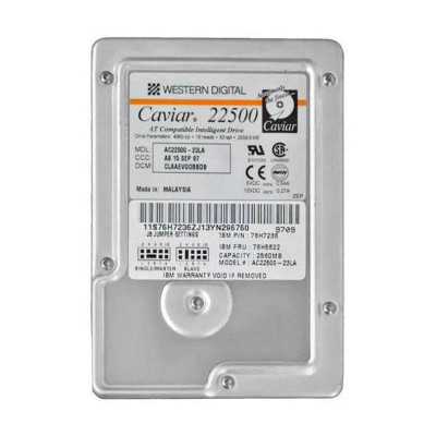AC22500 - Western Digital 2GB 5400RPM ATA-33 3.5" HDD