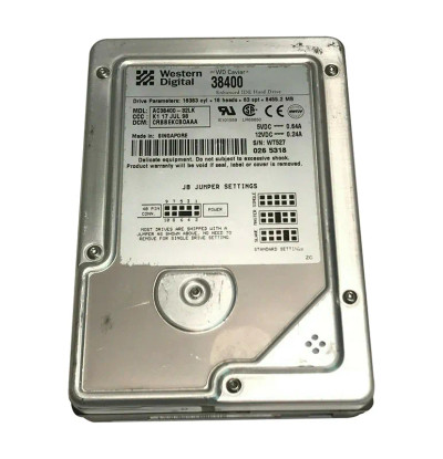 Western Digital 8GB 5400RPM ATA-33 3.5-inch Hard Drive for AC38400-32LK Servers