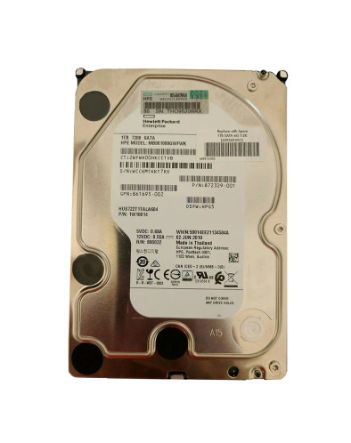 MB001000GWFWK - HP 1TB 7200RPM SATA 6Gb/s 3.5" HDD